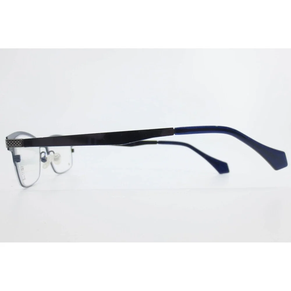 Menizzi M3061 Eyeglasses Navy Blue Rectangular Frames 47-17-135 Col.03 Designer